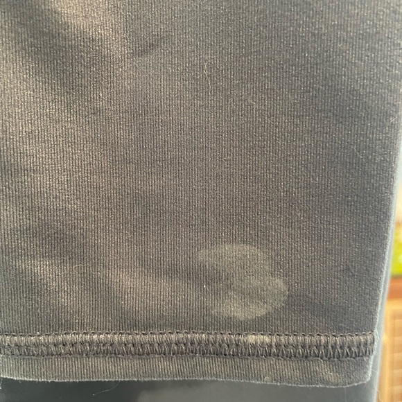 ALO yoga grey gray leggings size L with flaws - Picture 4 of 5